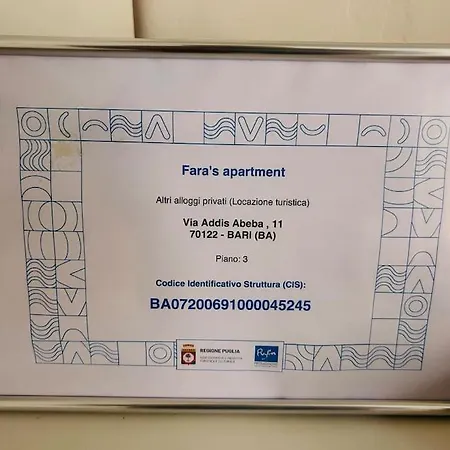 Monolocale Vista Mare - Fara's Apartamento Bari